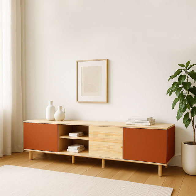 La influencia del color en la elección del mueble TV
