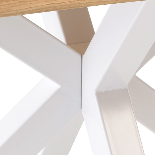 Mesa de Comedor Grace Roble y Metal | detalle de diseño | Somcasa Vlc | 00MS207517 | imagen 3