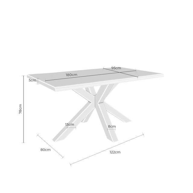 Mesa de Comedor Grace Roble y Metal | imagen de ambiente | Somcasa Vlc | 00MS207407 | imagen 6