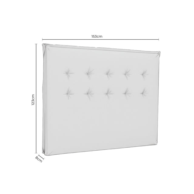 Cabezal Alisio 135/140 Tapizado Gris Claro | detalle de acabado | Somcasa Vlc | 00MB401121 | imagen 5