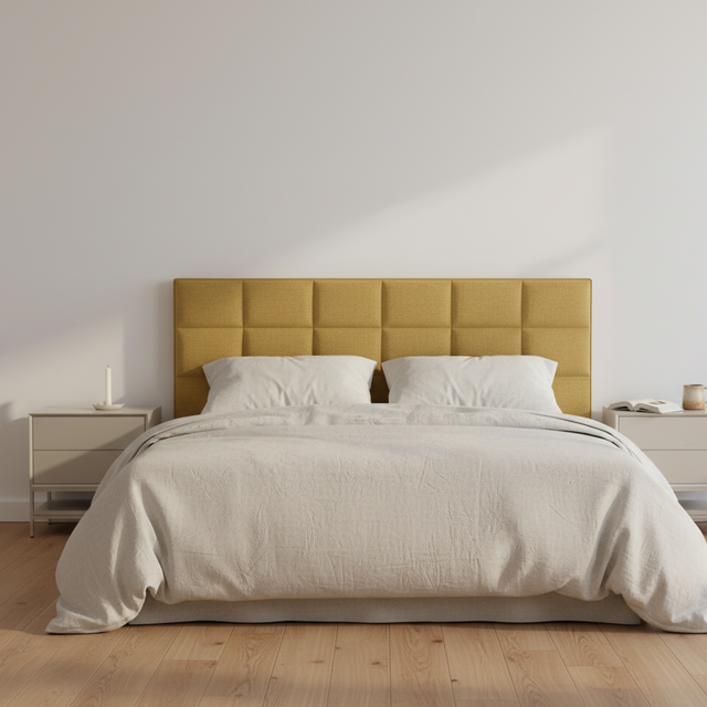 Mueble de diseño en madera natural en espacio de estilo nórdico