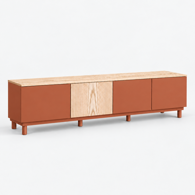 Mueble TV Nolla 200cm Natural Nordico